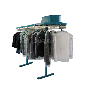 Chaîne <span class=keywords><strong>de</strong></span> convoyage <span class=keywords><strong>de</strong></span> vêtements à 406 points <span class=keywords><strong>de</strong></span> suspension, <span class=keywords><strong>machine</strong></span> à suspendre les vêtements, quantité <span class=keywords><strong>de</strong></span> suspension personnalisable pour la production <span class=keywords><strong>de</strong></span> vêtements et <span class=keywords><strong>de</strong></span> blanchisserie - Product Image 1