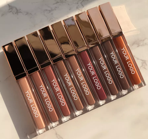 Cruelty Free Lip Gloss Lipgloss Waterproof Private Label Lip Stick Lips Tint Matte Liquid Lipstick Set 