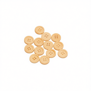 Botones de madera Ilan de 20 mm, paquete de 20 para costura y manualidades - Product Image 1