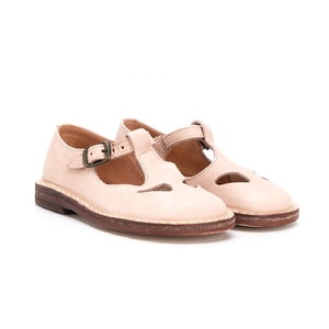 <span class=keywords><strong>Scarpe</strong></span> per Bambini Personalizzabili con Logo Privato, Sandali con <span class=keywords><strong>Tacco</strong></span> Basso Chunky, <span class=keywords><strong>Scarpe</strong></span> con Cinturino in Pelle Rosa per Ragazze - Product Image 1