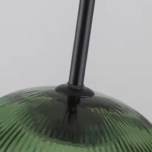 Factory Supply Tendering Long <b>Strips</b> Hanging Light for Living Room Creative Green Glass Pendant Light - Product Image 5