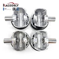 RACEORLY 11258606461 Ensemble piston 84mm pour BMW N20B20C 2.0T 320i 328i 520i 1.2+1.5+2.0 Type à tête convexe fendue