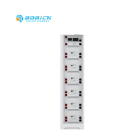 Système d'énergie solaire hybride SRNE tout-en-un avec batterie lithium-ion 20 kW, onduleur MPPT, grande capacité 48 V, empilable, pour usage domestique