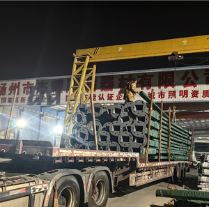 जियाओ निर्माता मुक्त डिजाइन शंकल 3 मीटर 5 मीटर गैल्वेनाइज्ड स्टील आउटडोर सौर स्ट्रीट लाइट पोल 10 साल की वारंटी 180-200 किमी/घंटा - Product Image 5