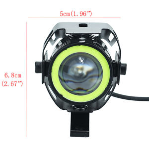 10W Mini U7 faro LED Moto 12V luce auto con <span class=keywords><strong>angelo</strong></span> & occhio di diavolo lampada decorativa di guida Moto riflettore & fendinebbia - Product Image 4