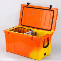 Glacière isotherme rotomoulée 78QT grande capacité pour glace sèche, portable, pour traiteur extérieur