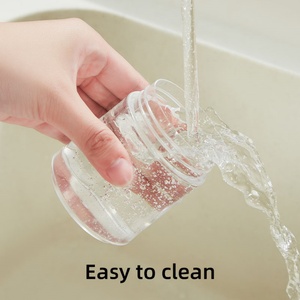 Bouteille d'huile pour barbecue écologique résistante à la chaleur avec pinceau, bouteille transparente en plastique avec pinceau à huile, brosses à huile pour grillades, usage domestique - Product Image 5