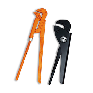 Clé à Griffe Badika Clé à Pipe BADIKA - Acier Carbone Robuste 200/250/350/450mm Clé Universale Bricolage
