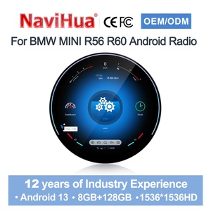 Navihua 11.8'' Speedometer Dashboard Android <b>Car</b> for BMW MINI R56/R60 CarPlay GPS Navigation Multimedia Digital Cluster - Product Image 1