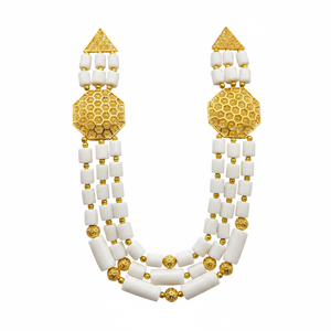 2024 Best Buy Ready Estilo vintage 24K Chapado en oro Conjunto de joyas de moda Fabricante indio Inspirado Comoras Mayotte-Cobre rápido - Product Image 2