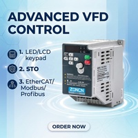 Variateur de fréquence AC 380V 0,75KW à contrôle vectoriel sans capteur pour pompe à eau, triphasé 1 CV