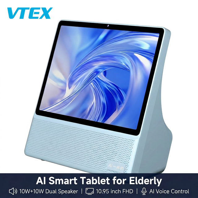10.95 Inch FHD Incell Tablet PC T606 Octa Core 4G LTE Dual Speaker AI Voice Control 6400mAh AI Smart Control for Elderly Use