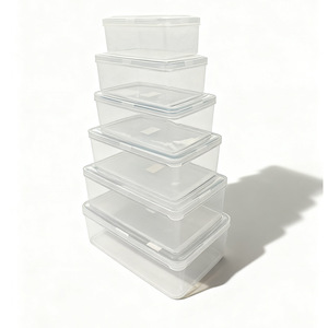 Food Container Rectangle With Lid Stackable For Food Storage And Organization - Product Image 4