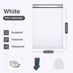 Customized Eco-Friendly Cornstarch+PLA+PBAT <b>Compostable</b> Mailer <b>Bag</b> Shipping Courier for Clothing and Shoes Carton Packed - Product Image 3