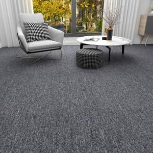 Dalles de moquette de bureau 50x50, insonorisation, prix bas, dalles de moquette bon marché, revêtement de <span class=keywords><strong>sol</strong></span> de bureau, dalles de moquette carrées de luxe pour usage commercial - Product Image 4