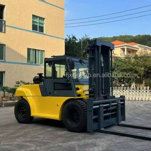 Carretilla elevadora diésel de 12 toneladas, 15 toneladas, 16 toneladas, para almacén y logística, precio de fábrica, carretilla elevadora de gran tonelada con posicionador de horquilla - Product Image 2