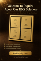 Interrupteur mural intelligent KNX 4 gangs 8 commandes, construction métallique, indice de protection IP20, télécommande, domotique pour maisons de retraite