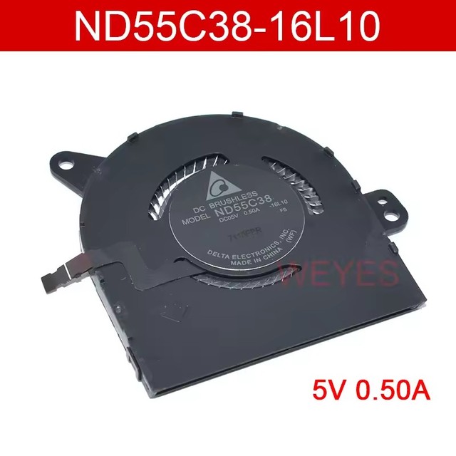 New Laptop CPU Fan For Lenovo Ideapad Yoga 920-13IKB ND55C38-16L10 DC05V 0.50A