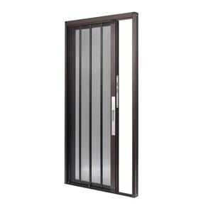 Aluminum Alloy Frame Sliding Door <b>Window</b> Pleated Plisse Mosquito <b>Net</b> Polyester Retractable Folding Fly Insect Screen Mesh - Product Image 1