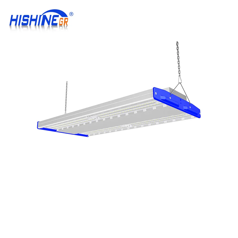 UL DLC Linear High Bay LED Light 100W 150W 200W 300W High Lumen Warehouse Industrial High Bay Light