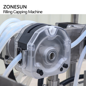 ZONESUN ZS-AFC10 Đôi Đầu Nhu Động Bơm Rõ Ràng Nhựa Thử Nghiệm Thuốc Thử Ống Điền Và Đóng Nắp Máy - Product Image 4