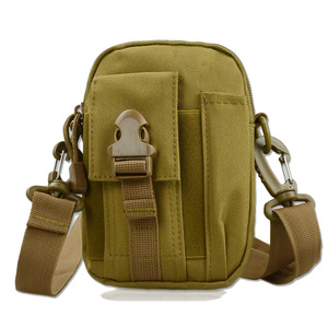 Bolsas de bandolera deportivas impermeables para exteriores, bolsa de cintura táctica de moda para correr, para hombres - Product Image 1