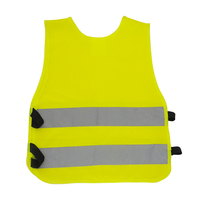 Áo Vest An Toàn Của Chidern Có Thể Nhìn Thấy Cao Với Băng EN 1150 Cho Áo Vest Trẻ Em Phản Xạ