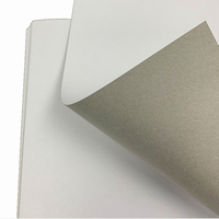 Papier recyclé en rouleau jumbo, carton duplex, dos gris, pour l'impression et l'emballage