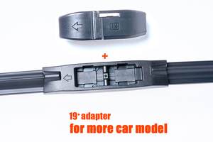 Escobilla de Limpiaparabrisas Lateral Tipo Pin OE, Sin Marco, de 12-30 Pulgadas, Multiadaptador Premium para BMW y Opel - Product Image 4