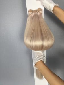 Extensiones de Cabello Remy 100% de Dragonbeauty Factory, Tejidas a Máquina, de 10 a 30 Pulgadas, Color Rubio # Paquetes de Cabello Remy Color 613 de China - Product Image 3