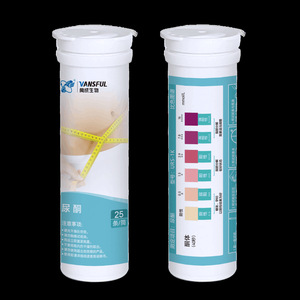 แผ่นทดสอบปัสสาวะวานซ์ฟูล คีโตน 25 ชิ้น การตรวจการลดน้ำหนักที่บ้าน รวดเร็ว สะดวก พกพาได้ - Product Image 4