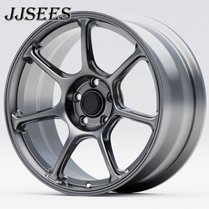 Rines Forjados Personalizados JJSEES de 18 Pulgadas, 6 Radios, Modelo TS7, 5x114.3, 5x120, 5x100 para Toyota GT86, Subaru WRX STI, Civic Type <span class=keywords><strong>R</strong></span> - Product Image 3
