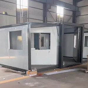 Giant smade 20 Fuß 40 Fuß erweitert zusammen klappbares modulares Haus Luxus villa moderne ausziehbare Container winziges Haus ausziehbar