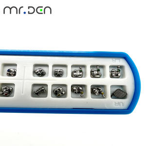 <span class=keywords><strong>Brackets</strong></span> Ortodontici in Metallo Sabbiato Mr.Den Mini Roth/MBT, Slot 0.018/0.022, Forniture Dentali in Scatola - Product Image 3