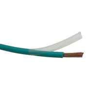 Cable de Cobre Sólido con Aislamiento de PVC y Revestimiento de Nailon THNN/THHN de 8-16 AWG, Cable de Alimentación para Construcción en la UE