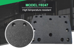 Plaquettes de frein OEM 100 % sans amiante Treen pour poids lourds 19247 pour camions Sterling <span class=keywords><strong>Acterra</strong></span> 8500, durée de vie de 30 000 à 50 000 km - Product Image 2