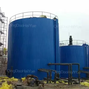 Tanque de montaje de esmalte para planta de tratamiento de aguas residuales