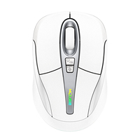 Mouse nirkabel lampu latar LED Logo kustom 2.4G, Mouse komputer ergonomis dengan penerima USB dan baterai dapat diisi ulang