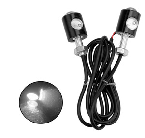 Nhà Máy Giá EAGLE mắt Sương Mù Ánh sáng COB Chip 2 bên 12V <span class=keywords><strong>DRL</strong></span> <span class=keywords><strong>6W</strong></span> màu xanh lá cây LED sương mù/đèn Lái Xe Đạp LED ánh sáng xe máy - Product Image 1