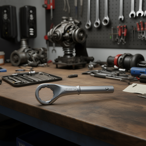 <b>Wrench</b> 253mm Length Chrome Vanadium Steel For Automotive Repair - Product Image 3