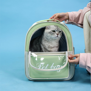 Factory direct supply of <b>cat</b> carriers, pet bags, portable handbags, breathable <b>cat</b> <b>backpacks</b>, and pet supplies. - Product Image 3