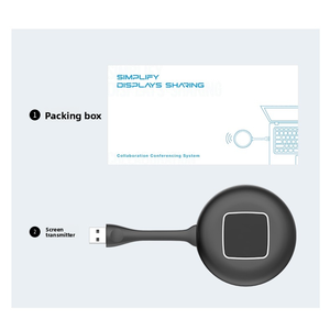 OEM <b>Wireless</b> Presentation System ClickShare <b>Dongle</b> for 65 75 86 100 110 Inch 4K Touch Screen Interactive Smart Boards Business - Product Image 4