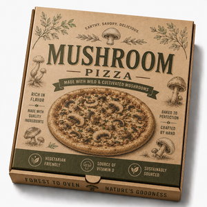 Boîte à pizza en carton ondulé <span class=keywords><strong>jetable</strong></span> écologique avec logo personnalisé en gros pour l'emballage de la restauration rapide et des boulangeries - Product Image 4