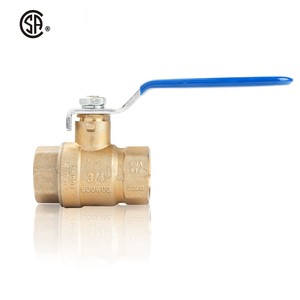 BMAG CSA Sertifikalı 1/4'' - 4'' Dövme Dişli Tüm Boyutlarda Kurşunsuz Pirinç Gaz Su Küresel Vana - Product Image 3