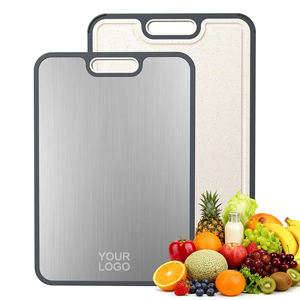 Juego <span class=keywords><strong>de</strong></span> 3 Tablas <span class=keywords><strong>de</strong></span> <span class=keywords><strong>Cortar</strong></span> <span class=keywords><strong>de</strong></span> Titanio Puro <span class=keywords><strong>de</strong></span> Doble Cara, Tablas <span class=keywords><strong>de</strong></span> <span class=keywords><strong>Cortar</strong></span> Antideslizantes <span class=keywords><strong>de</strong></span> Grado Alimenticio <span class=keywords><strong>para</strong></span> Cocina - Product Image 1