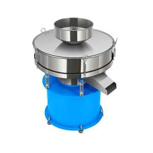 Tamis vibrant en acier inoxydable de haute qualité de 500 mm de diamètre pour poudre, petit tamis expérimental pour farine et poudres - Product Image 4