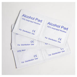 70% Isopropylalcohol Prep Pads 2-laags Wattenstaafjes Afzonderlijk Verpakt Antiseptisch Gesteriliseerd 400 Tellen Mee Voor Medische EHBO-Koffers Thuis - Product Image 6