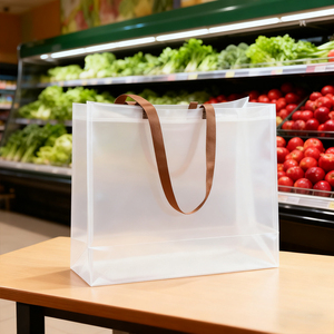 Sac de courses personnalisé en PP avec soufflets latéraux, graphismes haute <span class=keywords><strong>d</strong></span>éfinition vibrants, qualité alimentaire pour aliments pour bébés, lait, nouilles, taille personnalisée - Product Image 4