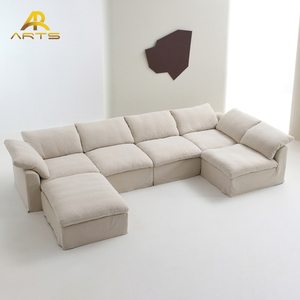 Hiện Đại Tối Giản <span class=keywords><strong>Sofa</strong></span> Set Cho Phòng Khách, <span class=keywords><strong>Sofa</strong></span> Nhà Sản Xuất Rắn Gỗ Thông Khung Với Lông Phụ Vải Bọc <span class=keywords><strong>Sofa</strong></span> - Product Image 3