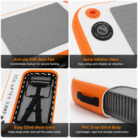 Rampe gonflable portable pour chien, ponton flottant pour l'extérieur, pour les distributeurs de détail et le soutien à la recherche de canaux commerciaux